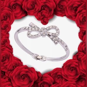 Crystal Bow Bracelet